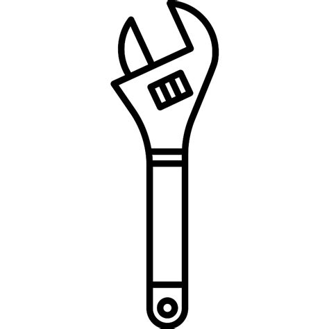 Adjustable Wrench Vector Svg Icon Svg Repo