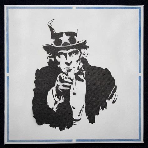 Uncle Sam Canvas Stencil By Cutandspray On Deviantart