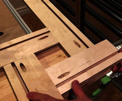 diy adjustable router template diy router pocket hole