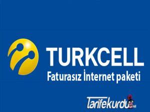 Turkcell Faturas Z Nternet Paketi Nedir