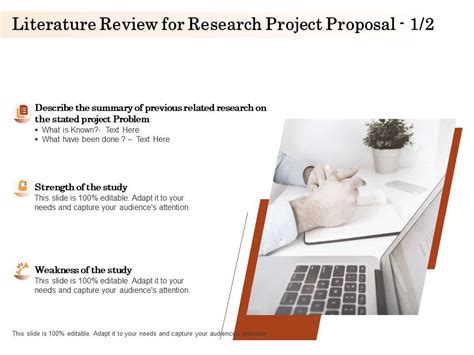 Literature Review For Research Project Proposal L Ppt Powerpoint Gallery Outline