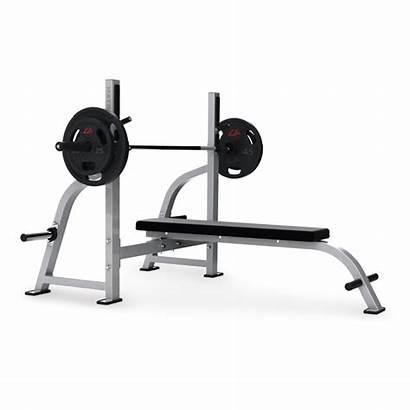 Bench Flat Gym Equipment Olympic Fitness G1