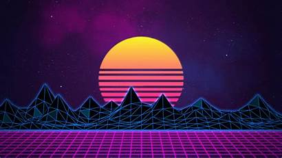 Synthwave Neon Background 4k 80s 80 Artist