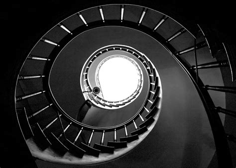Black And White Photography Spiral Staircase Spiral Stairs Staircase