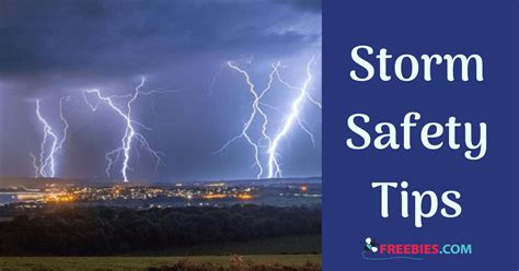 Thunderstorm Safety Tips The Best Other Free Samples