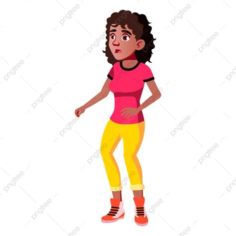 Teen Girl Poses Vector Booklet Cool Layout Png And Vector With