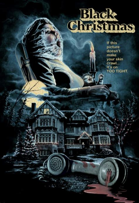 Black Christmas Horror Movie Slasher Poster Cine De Terror Peliculas