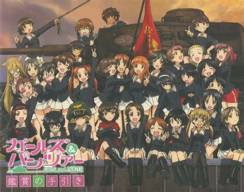 Suzuki Takako Akiyama Yukari Caesar Girls Und Panzer Erwin Girls Und Panzer Gotou Moyoko