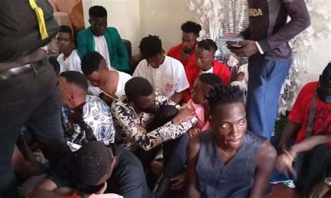 uganda police raid peaceful same sex wedding and arrest 44 guests