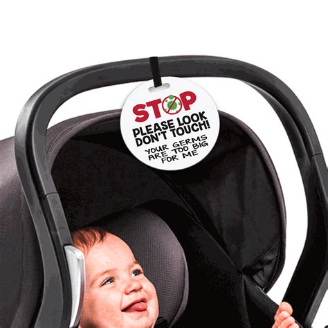 Stop No T Baby S Car Seat Cr Tr Pe Nn Baby Dont T Baby Sign
