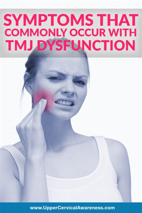 Tmj Dysfuntion Symptoms That Occur Often Upper Cervical Awareness