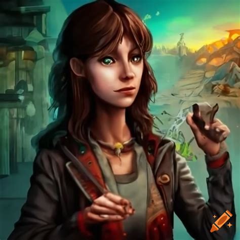 Protagonist Of A Hidden Object Game