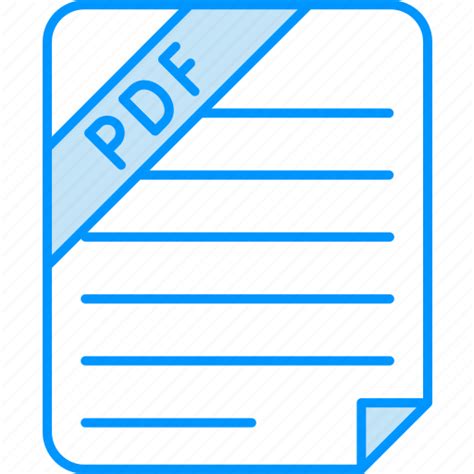 Portable Document Format File Icon Download On Iconfinder