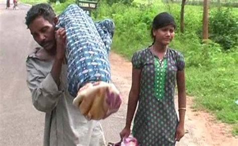 Odisha Officials Harassing Man Who Carried Dead Wifes Body Complaint
