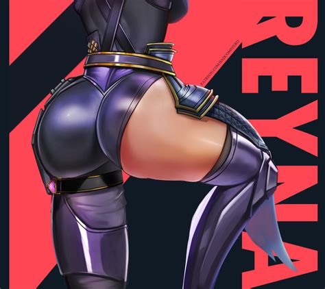 Badcompzero Reyna Valorant Riot Games Valorant Highres Girl Ass Ass Cutout Ass Focus
