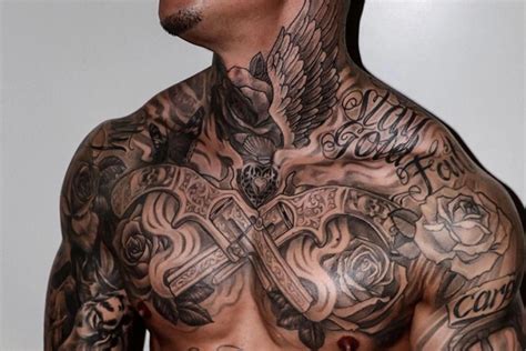 Best Tattoo Ideas For Men Wing Neck Tattoo Full Neck Tattoos Neck