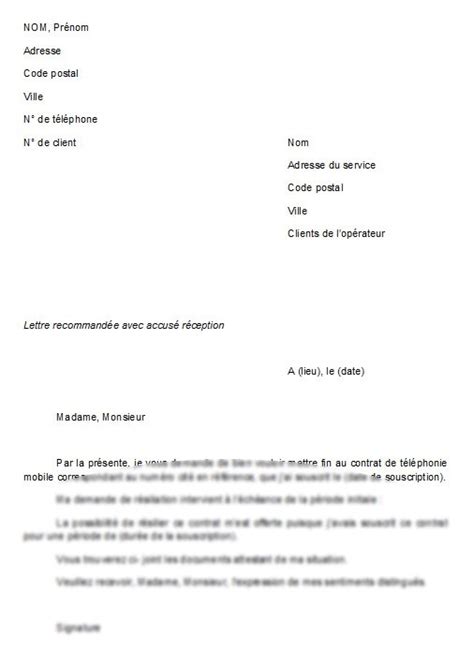 Vous pouvez utiliser ce modèle pour faire une lettre de résiliation d'assurance habitation. modele de lettre resiliation contrat assurance - Modele de ...