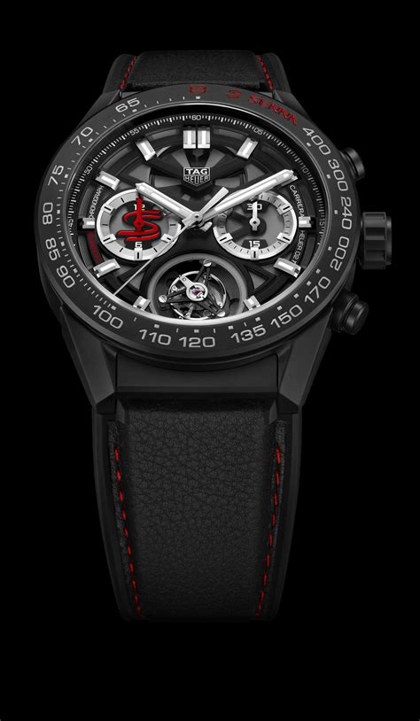 Tag Heuer Carrera New Ayrton Senna Special Edition Tourbillon Watch I