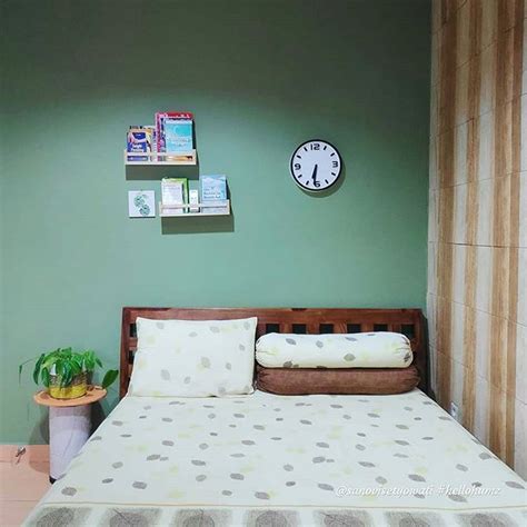 Dekorasi dinding kamar remaja sederhana. 100 Gambar Desain Kamar Tidur Minimalis Ukuran 3X4 ...