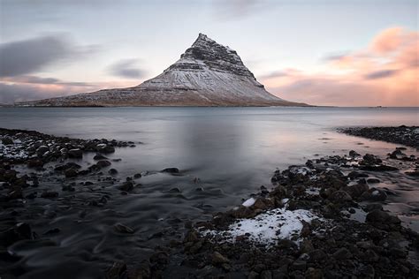 Kirkjufell Mountain Northern Coast Of Snaefellsnes Peninsu Timothy