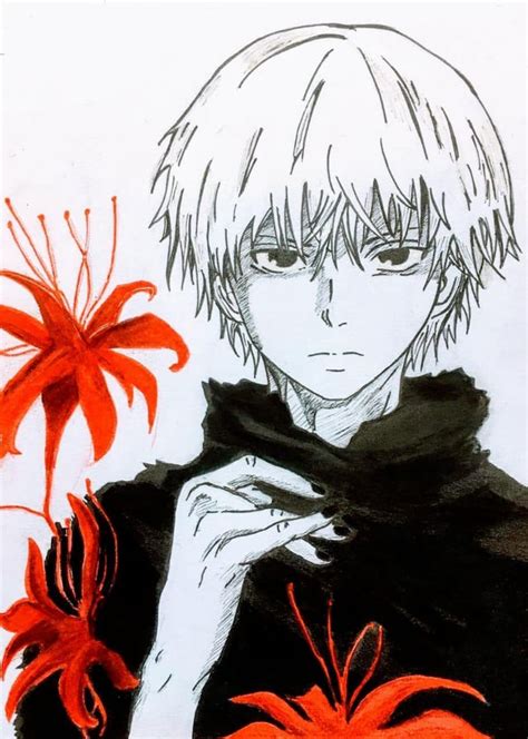 First Kaneki Art By Me Anyone Else Got Addicted To This Finger