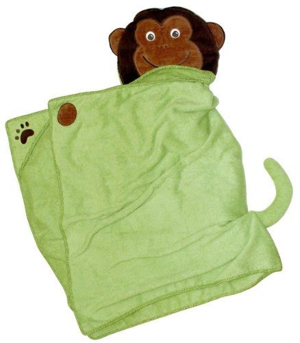 Hooded Towel Monkey 100 Cotton Extra Large 30x 54 One Of A Kind