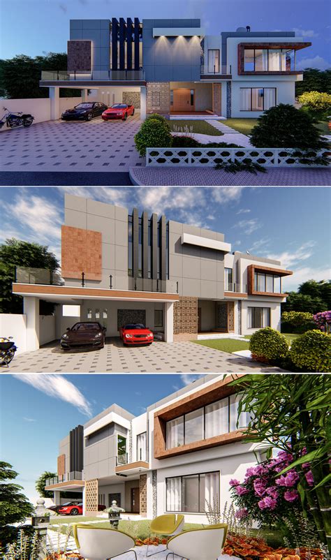 Check Out My Behance Project “house Exterior”
