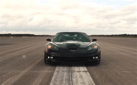 All Electric Corvette Sets New Electric Land Speed Record Reaches 205