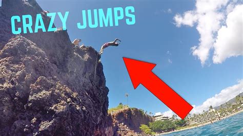 Insane Hawaii Cliff Jumping Youtube