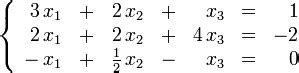 Álgebra Lineal: 3.1 Definición de sistemas de ecuaciones ...