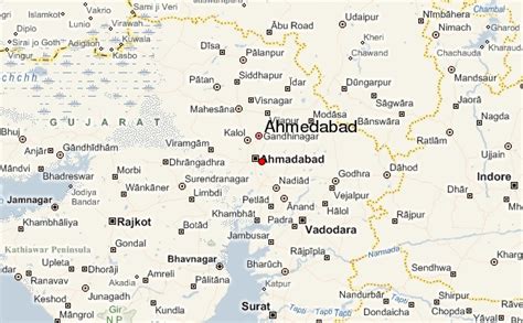 Ahmedabad Map