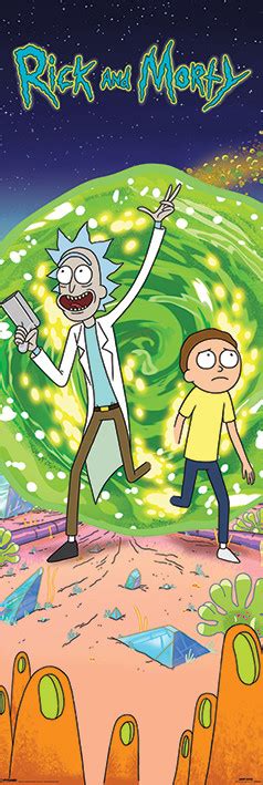 Amazon.com has been visited by 1m+ users in the past month Rick and Morty - Portal Poster | Sold at Abposters.com