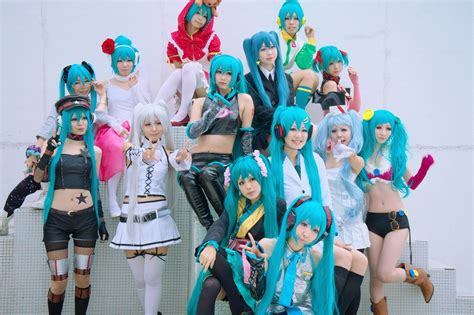 all out miku cosplay miku cosplay vocaloid cosplay cosplay