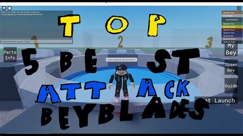 Top 5 Best Roblox Attack Beyblades Youtube