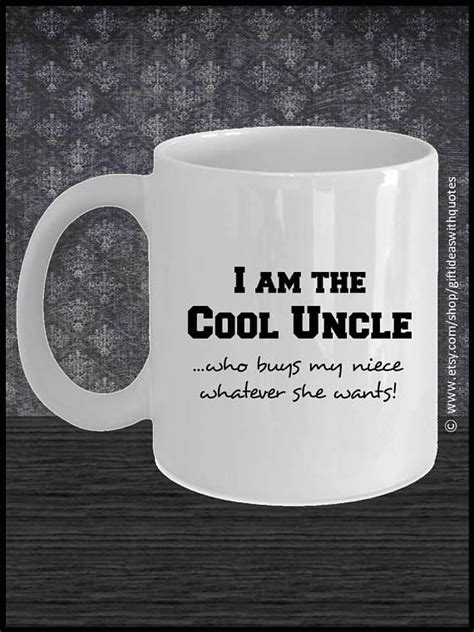 Check spelling or type a new query. Cool Uncle Gift from Niece Uncle Coffee Mug Uncle Birthday ...