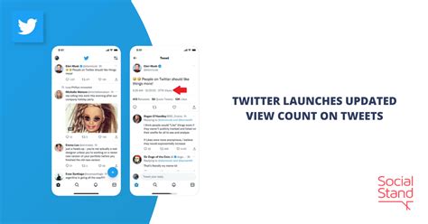 Twitter Launches Updated View Count On Tweets Social Stand