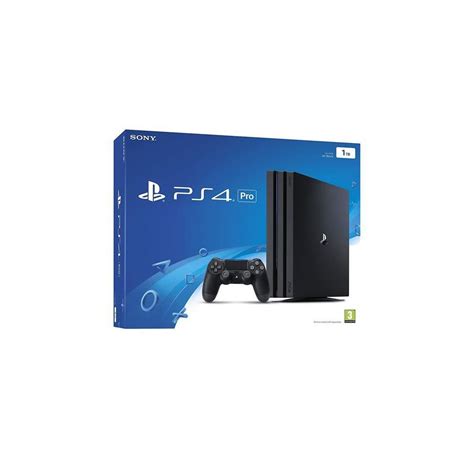 If you're a playstation fan you might recall that before the ps4 pro arrived all of sony's new consoles signalled a clean departure from its predecessors. Used Sony PlayStation 4 PS4 PRO Console 1TB - Black on OnBuy