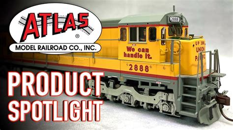 Ho Scale Ge U30c Locomotive Atlas Master Product Spotlight Youtube