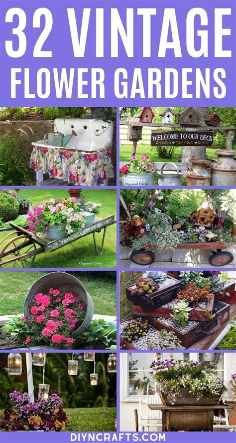 32 Charming Vintage Garden Decor Ideas You Can Diy Artofit