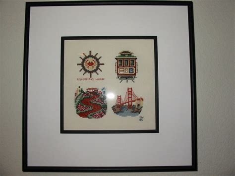 From letter samplers to flowers and birds, our range of free cross stitch and embroidery patterns will have you stitching in no time. Debbie Patrick Cross Stitch Design - San Francisco Minis ...
