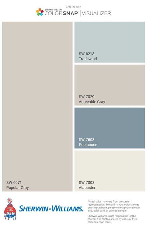 I Just Created This Color Palette With The Sherwin Williams Colorsnap