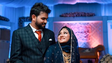 A muslim bride needs to wear a special muslim wedding dress with hijab on her wedding. Kerala Muslim Wedding Highlights | Sulekha & Muhammed ...