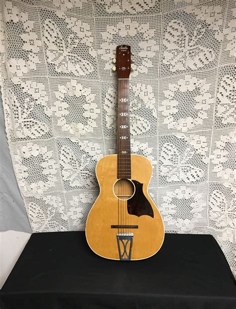 1960s Harmony Stella Acoustic Parlor Guitar F70 M H927 34 Size