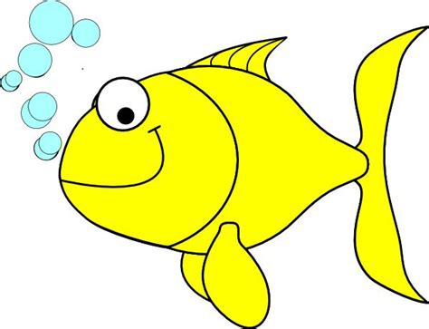 Fish Clipart Fish Yellow Clip Art Vector Clip Art Clipartix