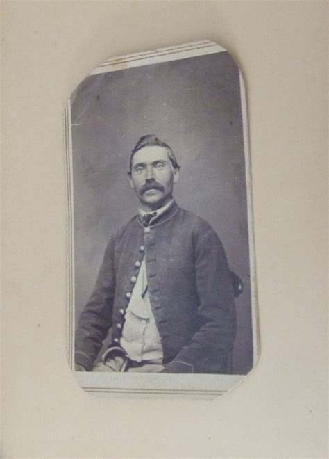 Wisconsin Civil War Soldier Cdv Collectors Weekly