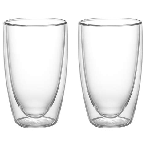 Passerad Double Walled Glass 45 Cl Ikea