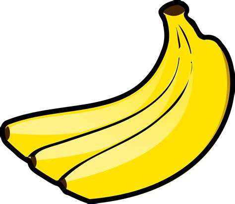 Download Banana Bunch Fruit Royalty Free Vector Graphic Pixabay