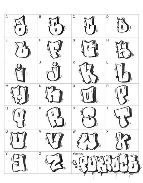 Pin By настя On อักษรกราฟฟิติ Graffiti Lettering Graffiti Lettering Alphabet Graffiti Letter