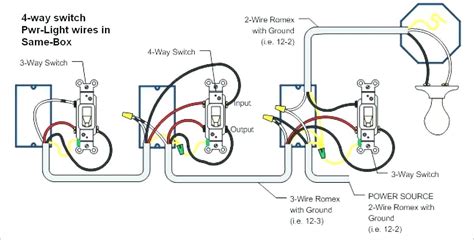 ️4 Way Switch Wiring Diagram Light Middle Free Download