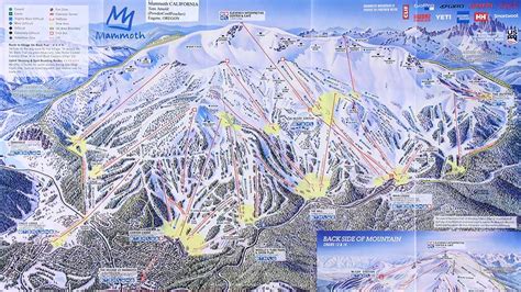 Mammoth Ski Area Trail Map